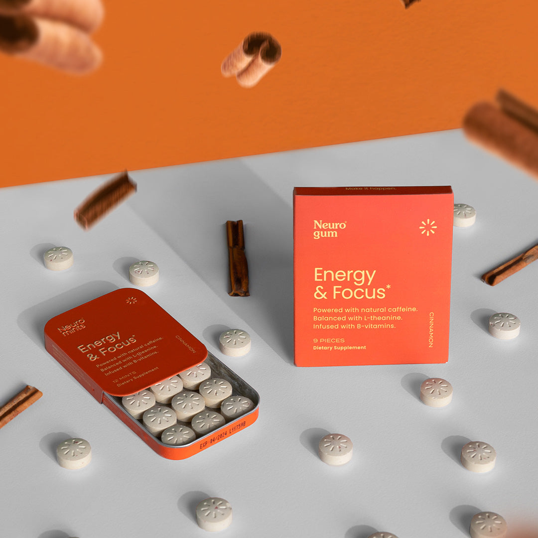 Neuro Energy & Focus Gum (Cinnamon)