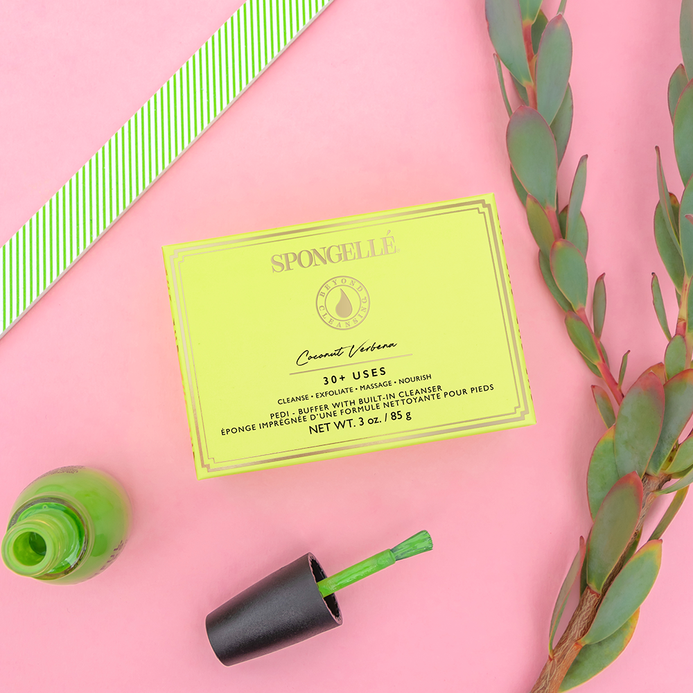 Spongellé® Pedi Buffer - Coconut Verbena (30+ Washes)