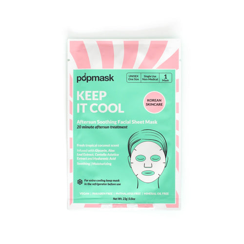 Popmask Keep It Cool Aftersun Face Mask