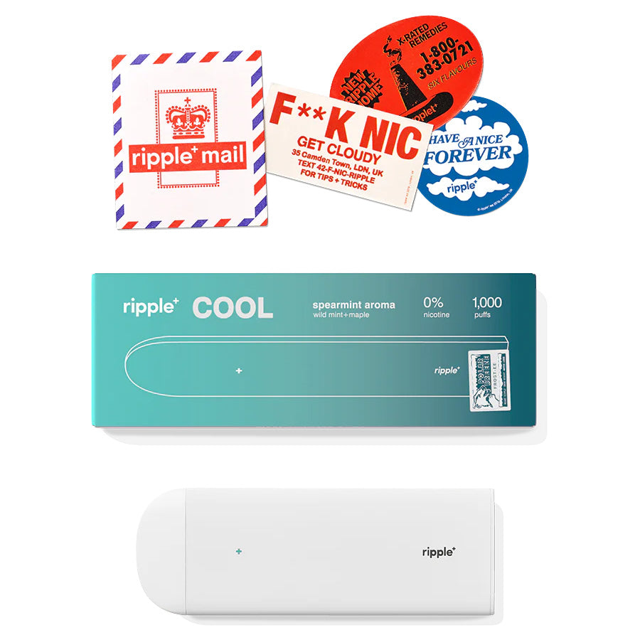 ripple COOL Diffuser (Spearmint Aroma) (LIMITED EDITION) - Default Title ripple COOL Diffuser (Spearmint Aroma) (LIMITED EDITION) - Default Title