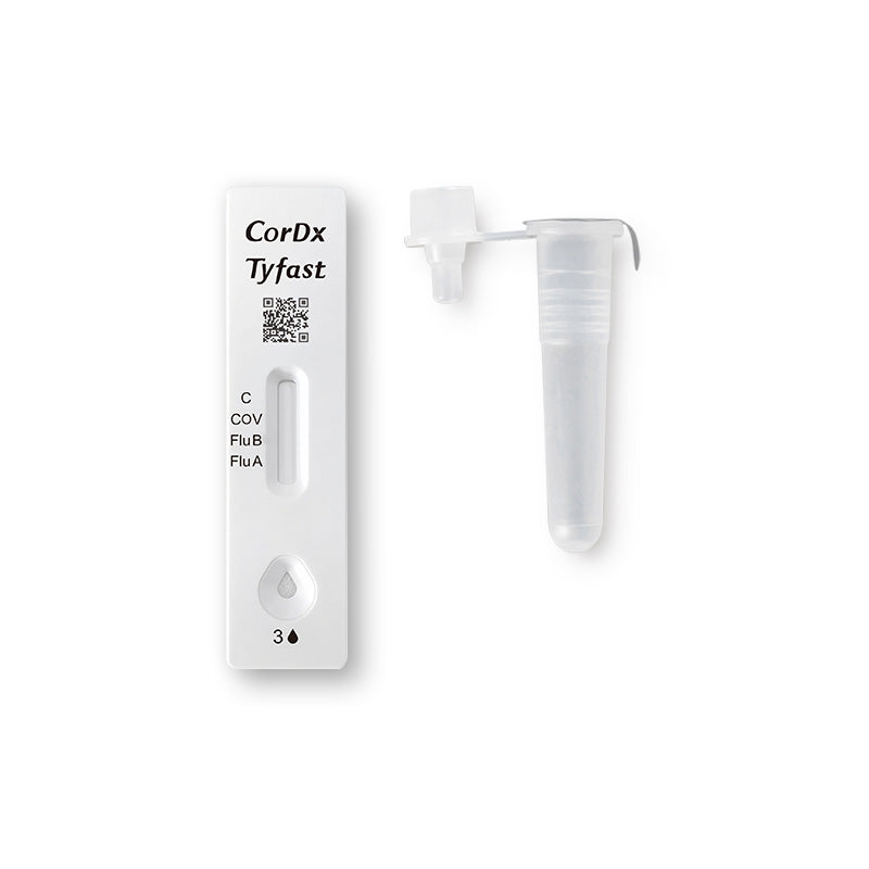 CorDx TyFast : Flu A/B & COVID-19 Test (At-Home Multiplex Rapid Test)