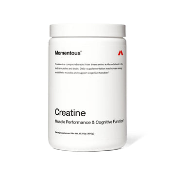 Momentous Creatine Monohydrate Powder (90 Serving Jar) - NSF Certified For Sport