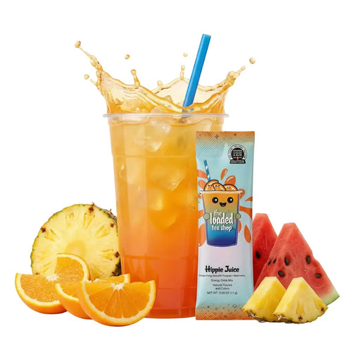 The Loaded Tea Shop Functional Energy Tea Packs (Hippie Juice)