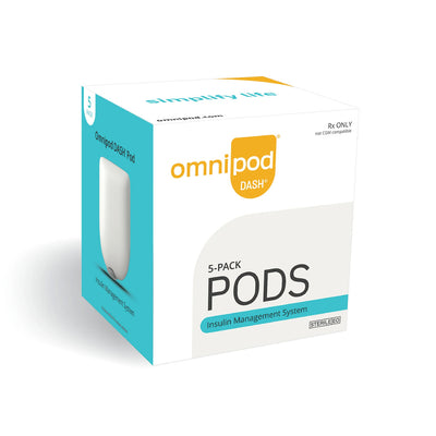 Omnipod® DASH® Pods for the Omnipod® DASH® System (5-Pack)