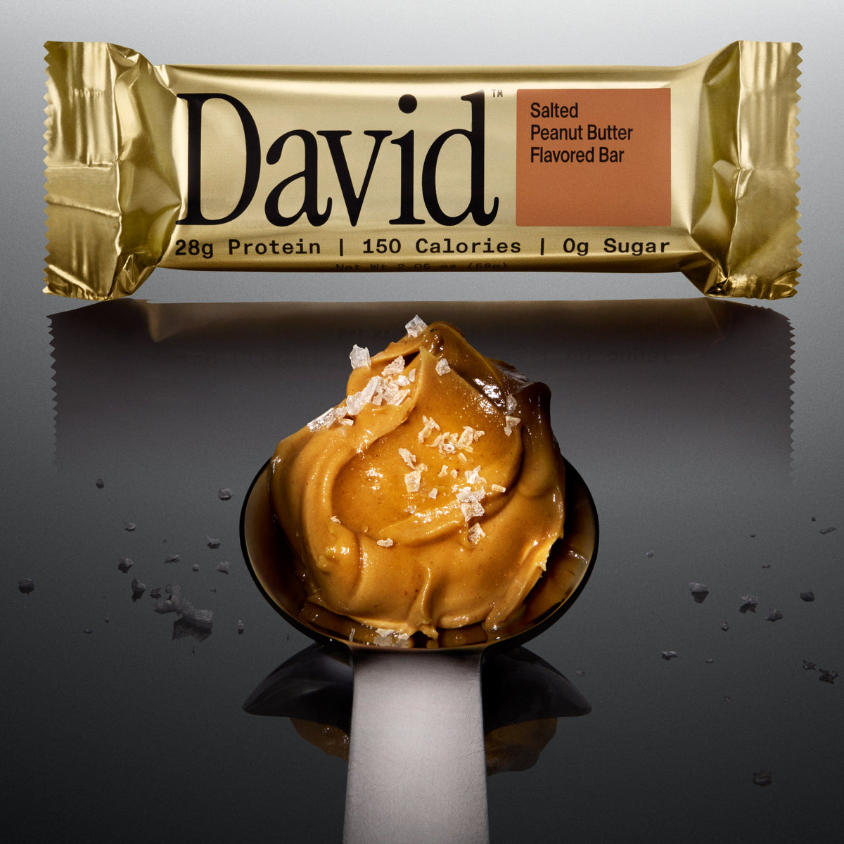 David Protein Salted Peanut Butter — flavor and lifestyle