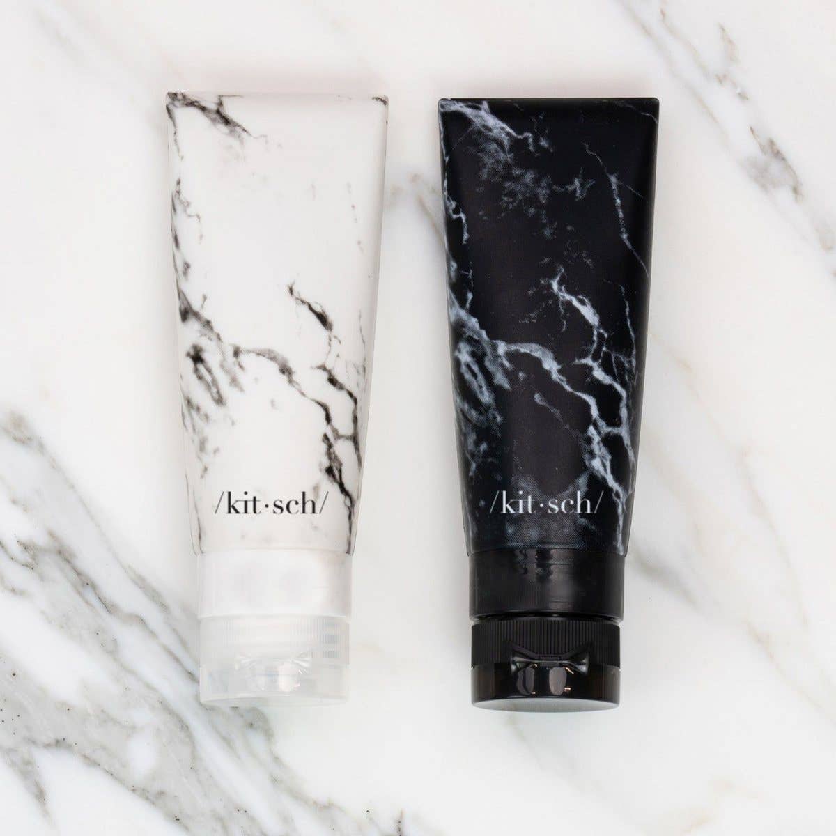 Kitsch 2 Piece Silicone Travel Bottle Set