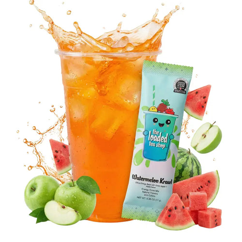 The Loaded Tea Shop Functional Energy Tea Packs (Watermelon Krawl)