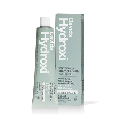 Davids Hydroxi™ Whitening+Enamel Health Nano Hydroxyapatite Premium Toothpaste (Peppermint)