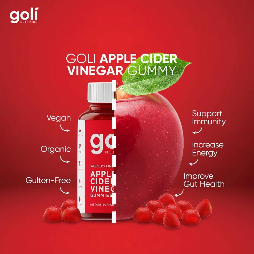 Goli® Nutrition Gummies Mixed Bundle Pack (6 Pack) - HSA/FSA Eligible ...
