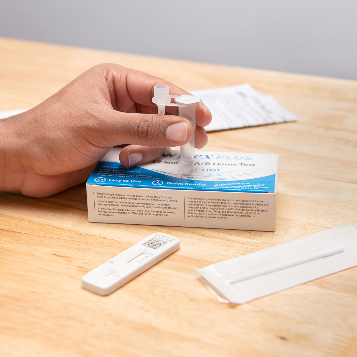 Flu Test Buy Flowflex® PLUS COVID-19 & Flu A/B Home Test - Pharmalynk
