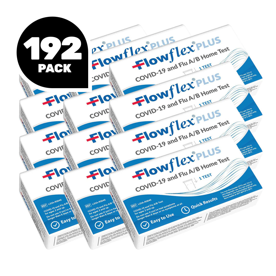 Flowflex® PLUS COVID-19 & Flu A/B Home Test