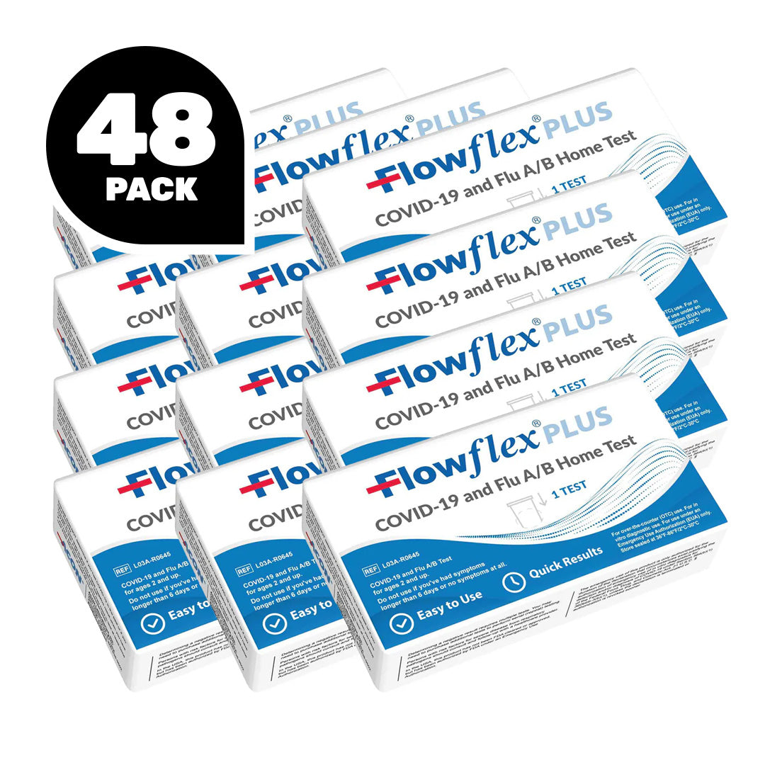 Flowflex® PLUS COVID-19 & Flu A/B Home Test