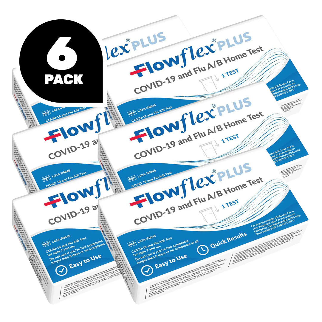 Flowflex® PLUS COVID-19 & Flu A/B Home Test