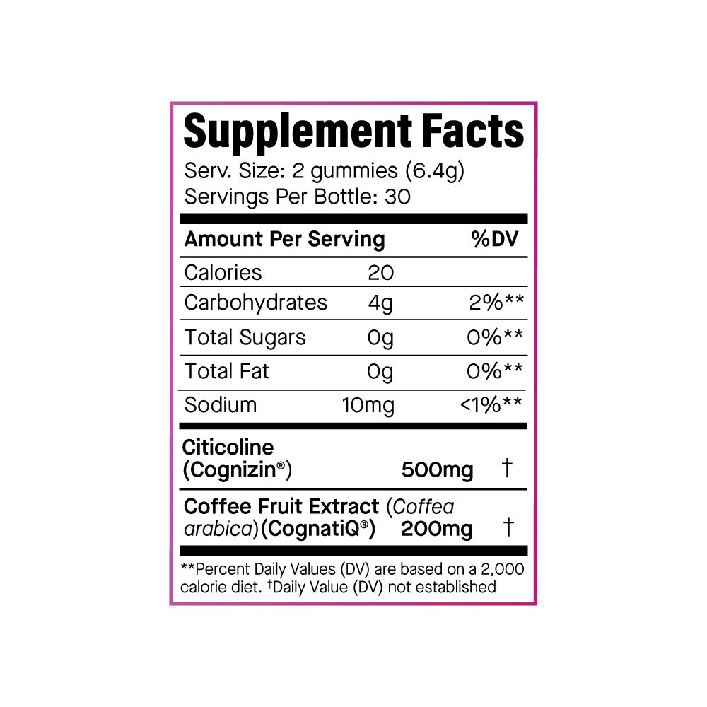 Ananda Professional Focus & Memory Cherry Flavored Gummies (60 ct.)