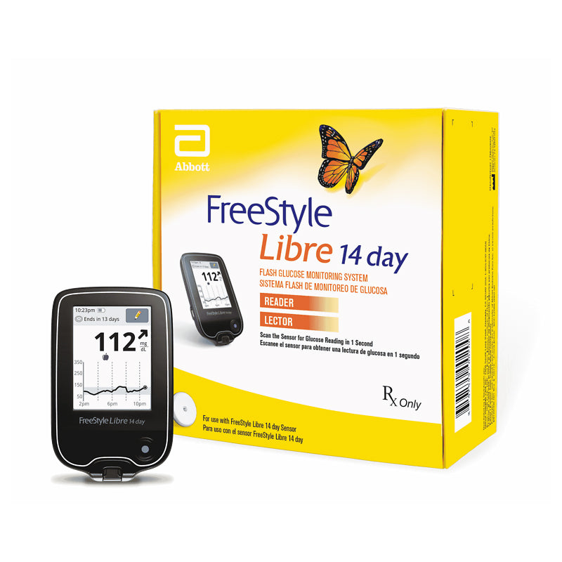 FreeStyle Libre 14 Day Sensor + Libre 14 Day Reader Bundle