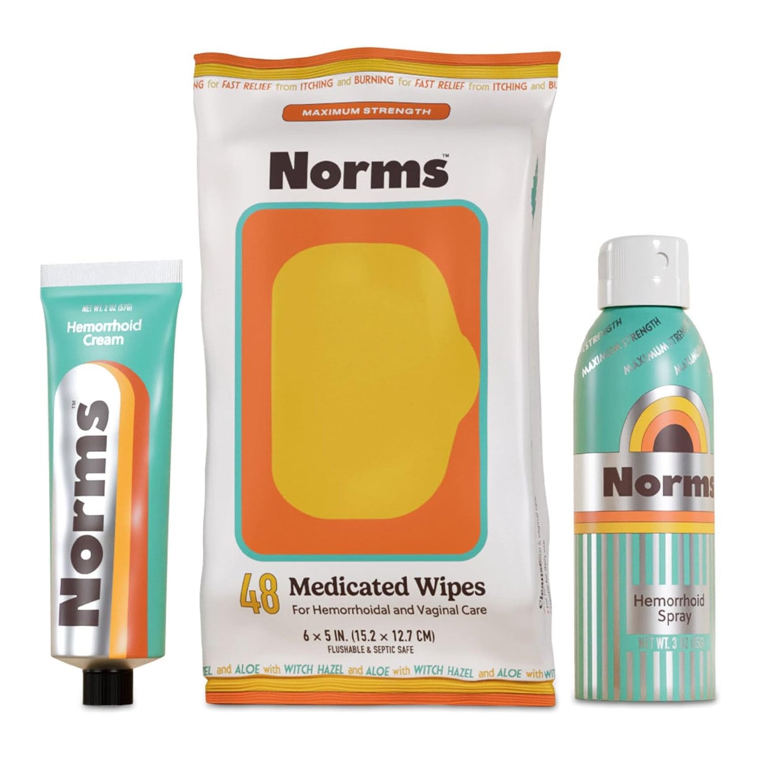 The Full Norms Treatment Bundle - Complete Hemorrhoid Care System
