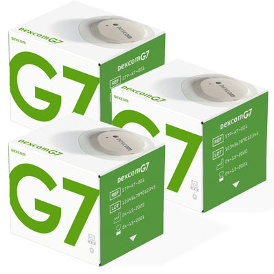 Dexcom G7 Sensor (3-Pack) Bundle