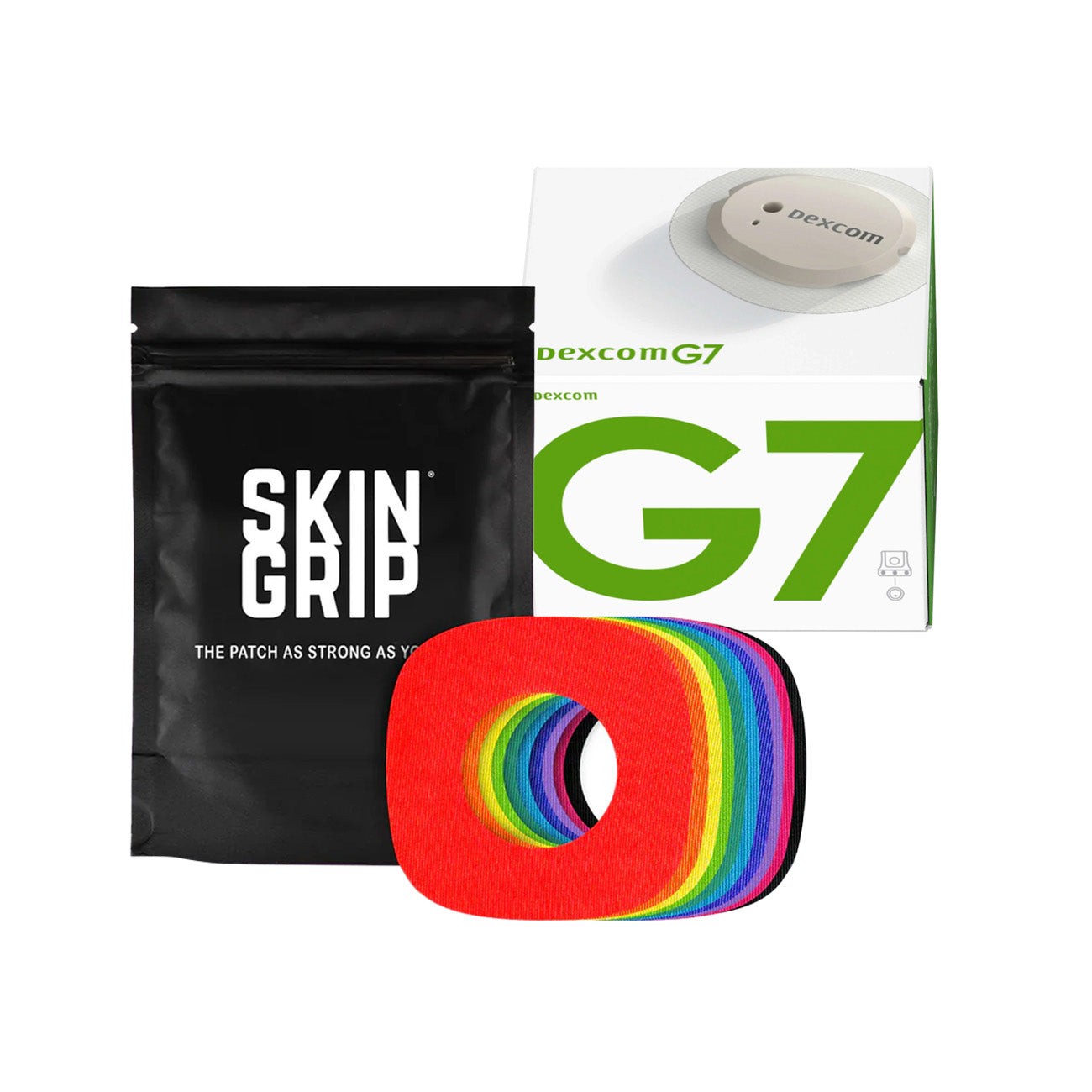 Dexcom G7 + Skin Grip Patch Bundle