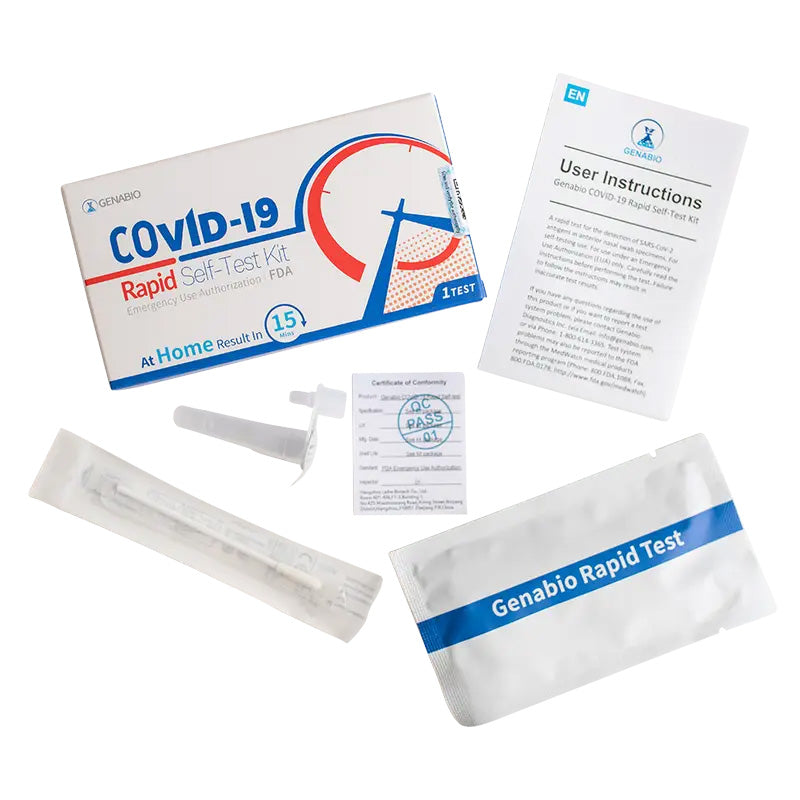 Genabio COVID-19 Rapid Self-Test Kit - [2 Tests]