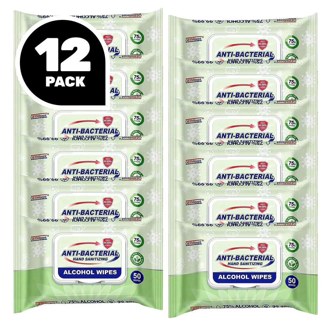 GERMisept 75% Alcohol Antiseptic Wipes