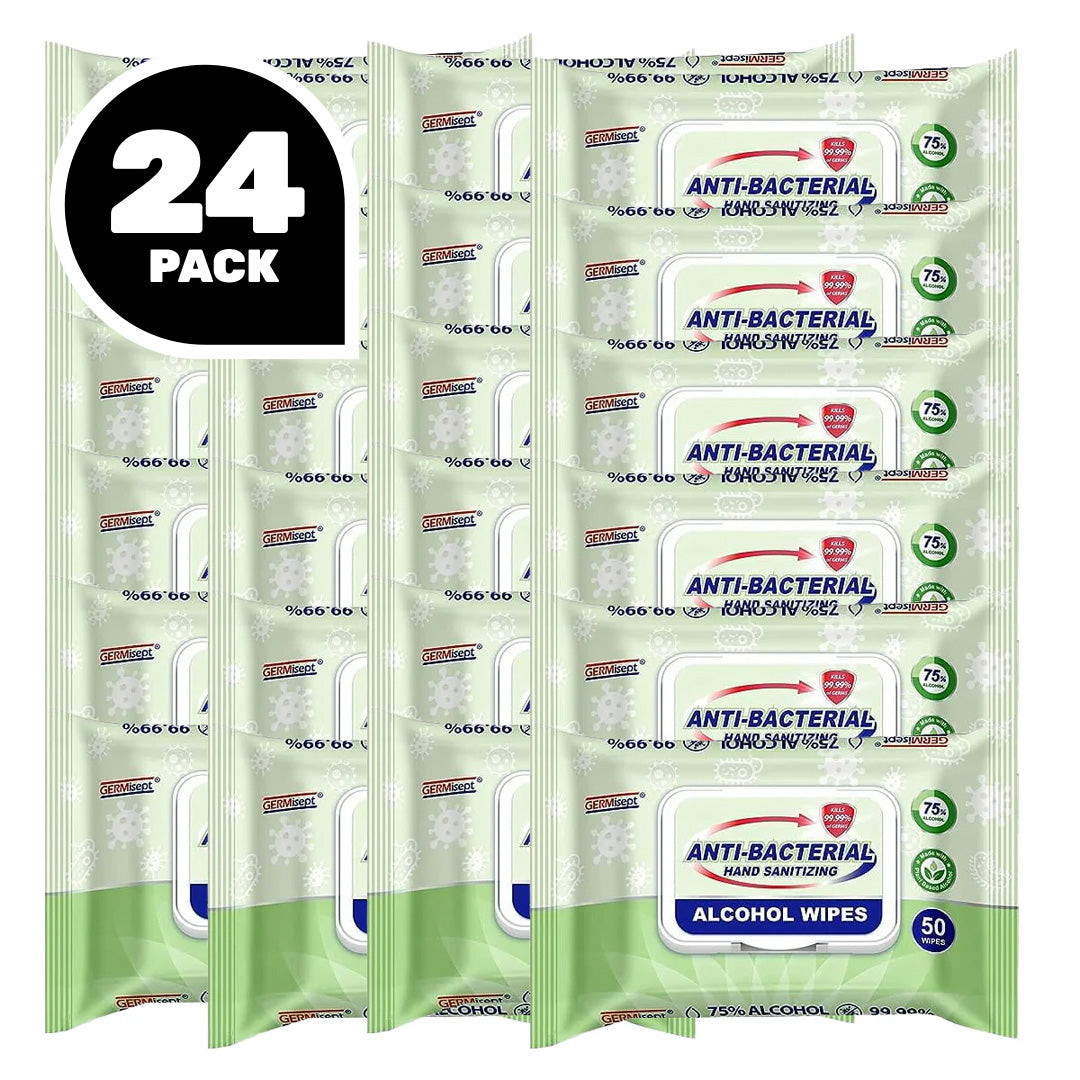 GERMisept 75% Alcohol Antiseptic Wipes