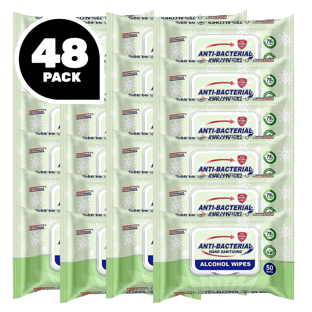 GERMisept 75% Alcohol Antiseptic Wipes