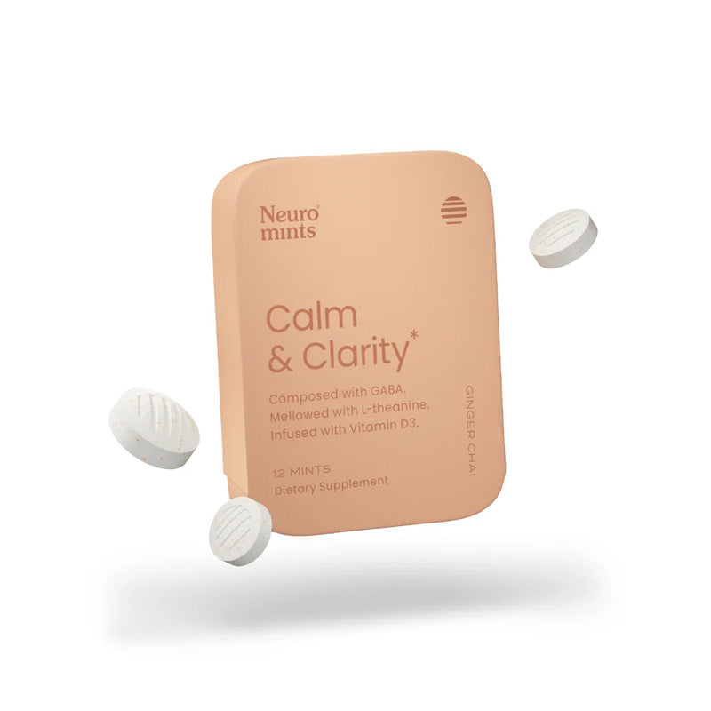 Neuro Calm & Clarity Mints (Ginger Chai) - HSA/FSA Eligible ...