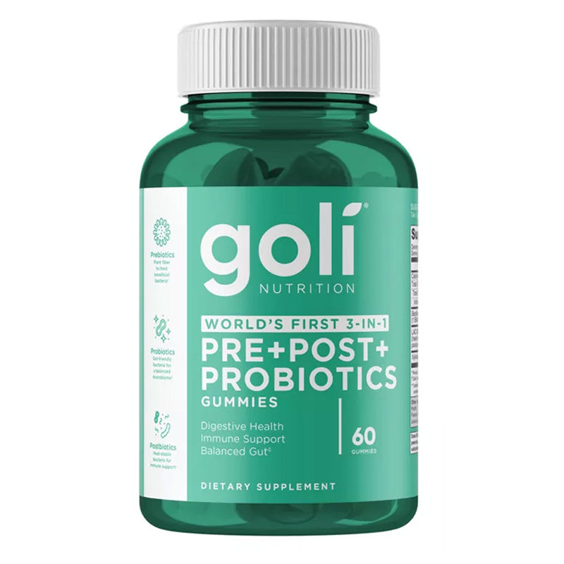 Goli® Nutrition Pre+Post+Probiotics Gummies