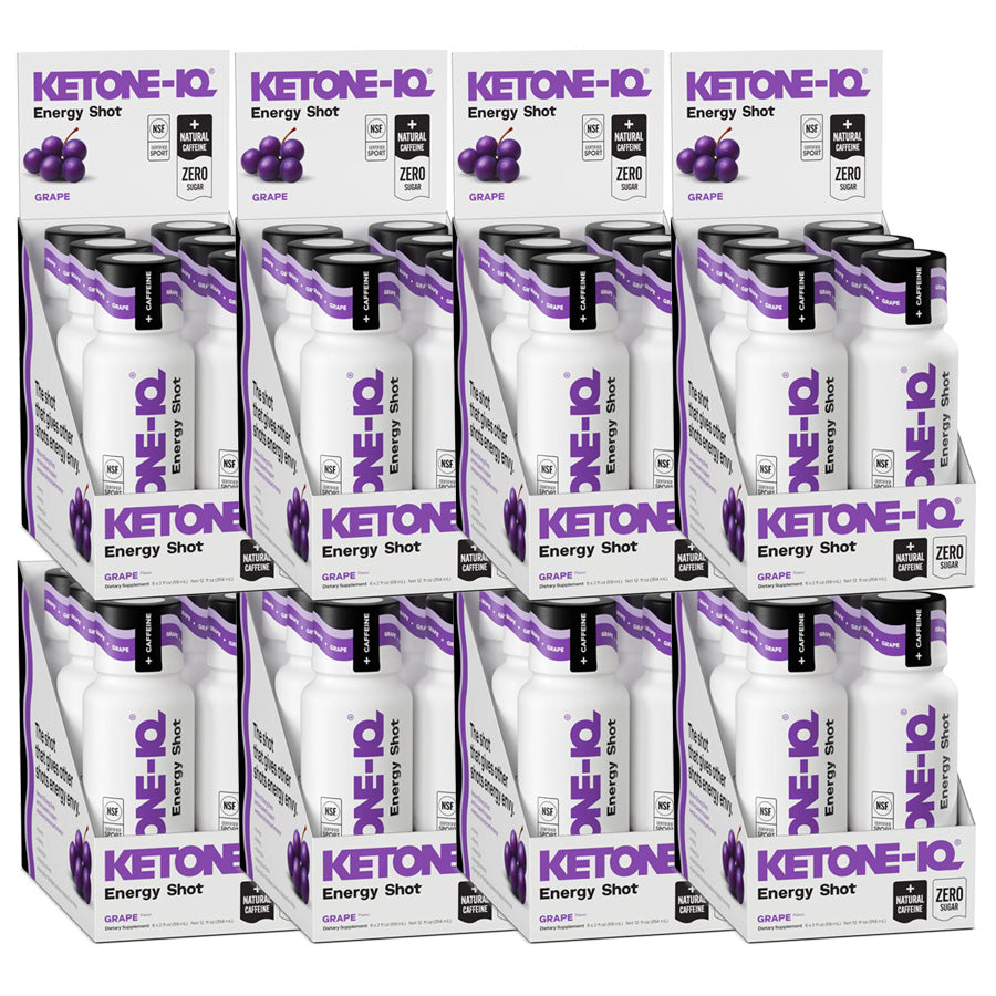 Ketone-IQ +Caffeine High Performance Energy Shot (Grape)