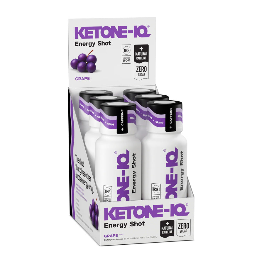 Ketone-IQ +Caffeine High Performance Energy Shot (Grape)