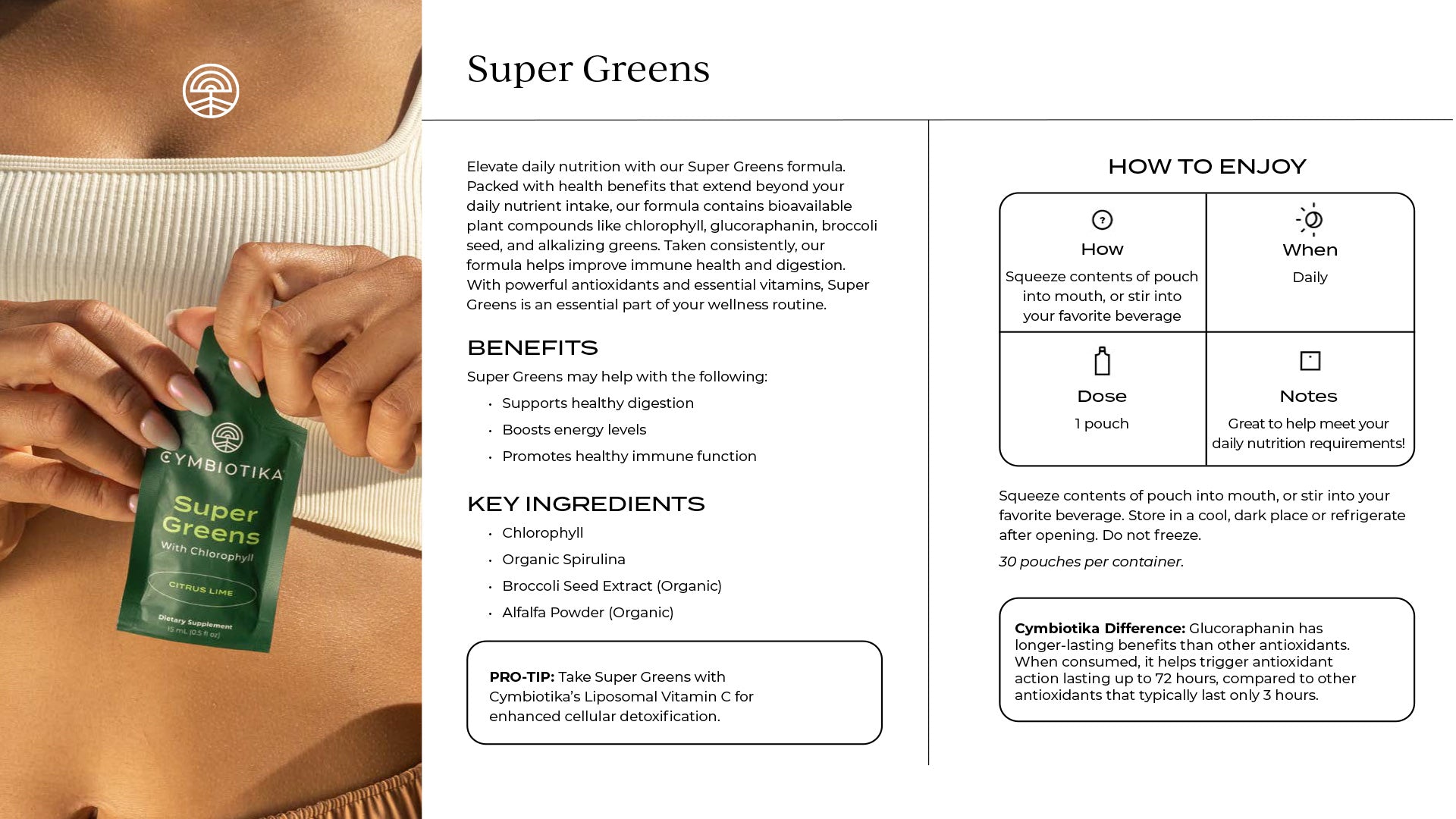 Cymbiotika® Super Greens