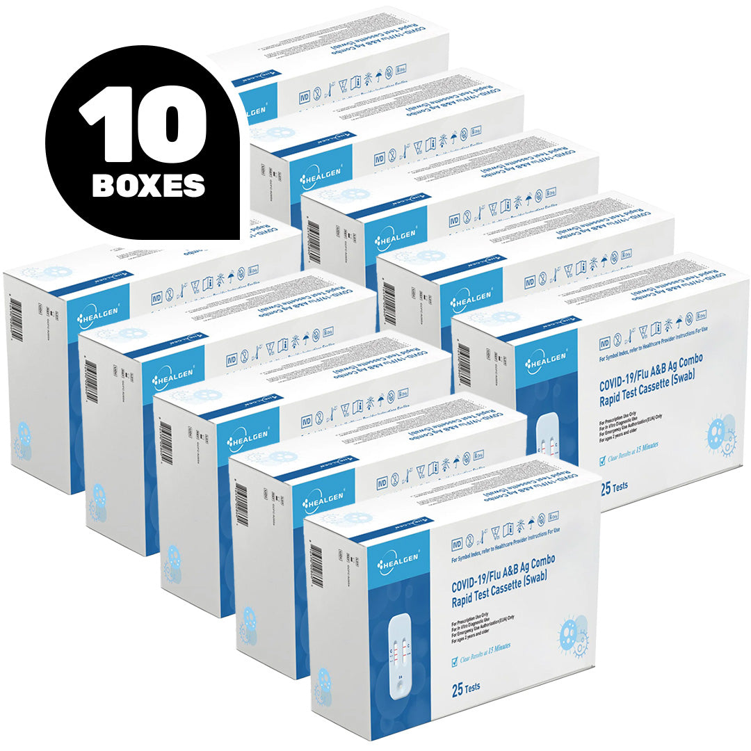 Healgen® COVID-19/Flu A&B Ag Combo Rapid Test