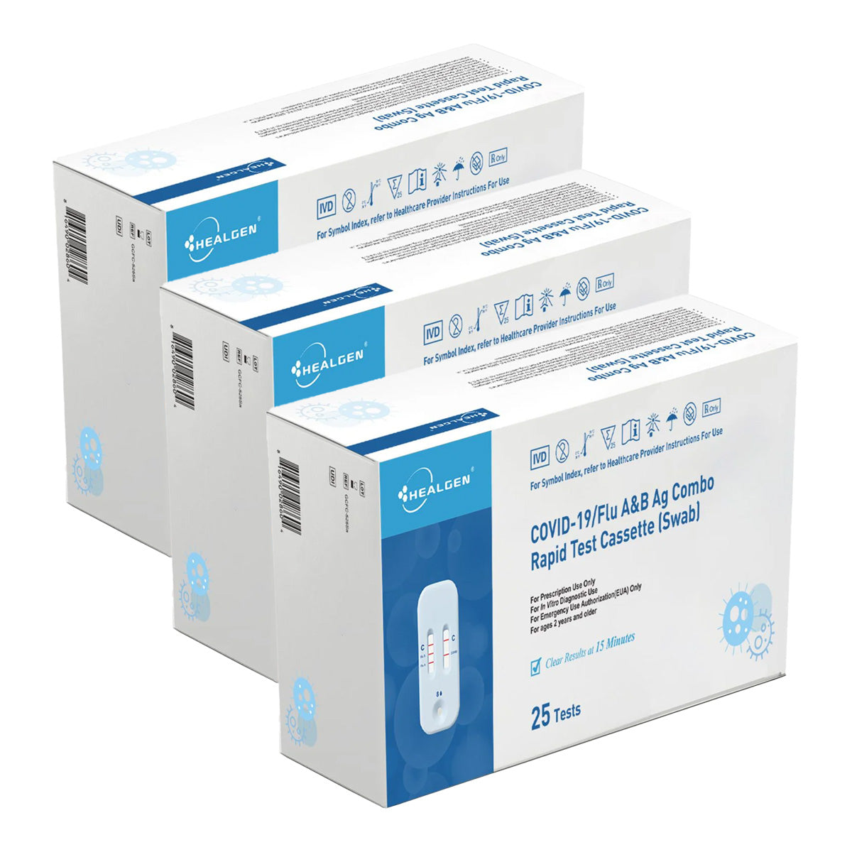 Healgen® COVID-19/Flu A&B Ag Combo Rapid Test