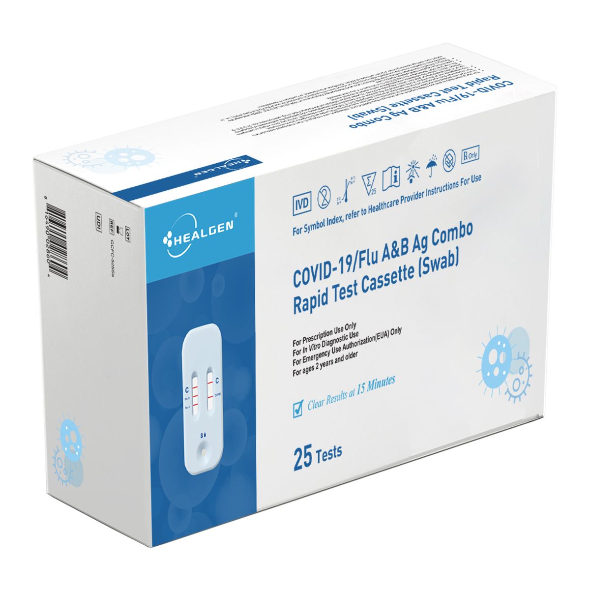 Healgen® COVID-19/Flu A&B Ag Combo Rapid Test