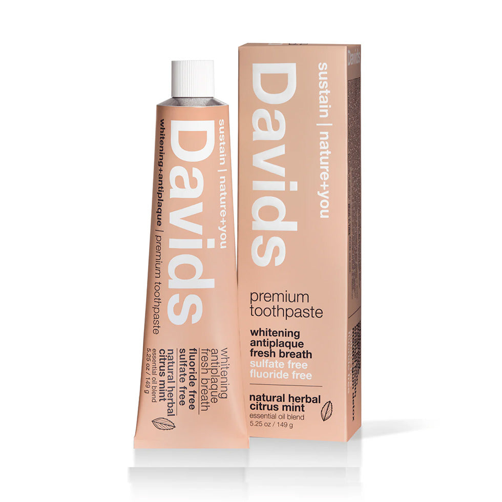 Davids Premium Toothpaste (Herbal Citrus Peppermint)
