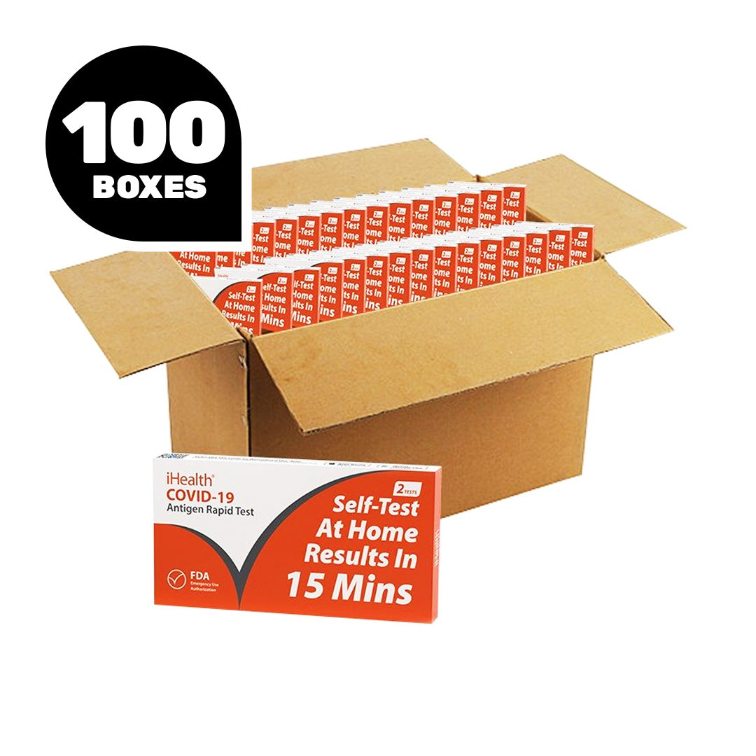 iHealth (2pk) - At Home COVID-19 Antigen Rapid Test