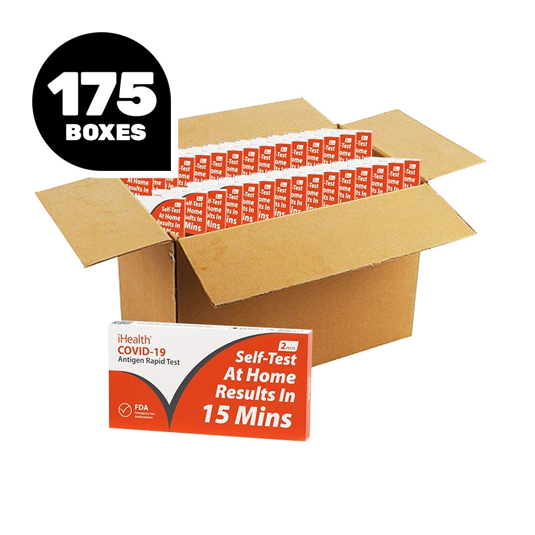 iHealth (2pk) - At Home COVID-19 Antigen Rapid Test