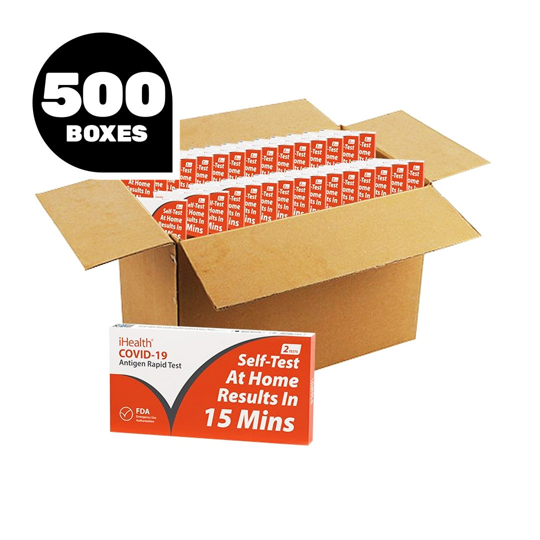 iHealth (2pk) - At Home COVID-19 Antigen Rapid Test
