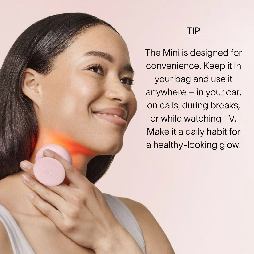 Solawave 2-in-1 Skincare Mini LED Red Light Device
