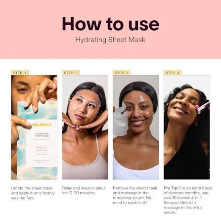 Solawave Hydrating Sheet Mask