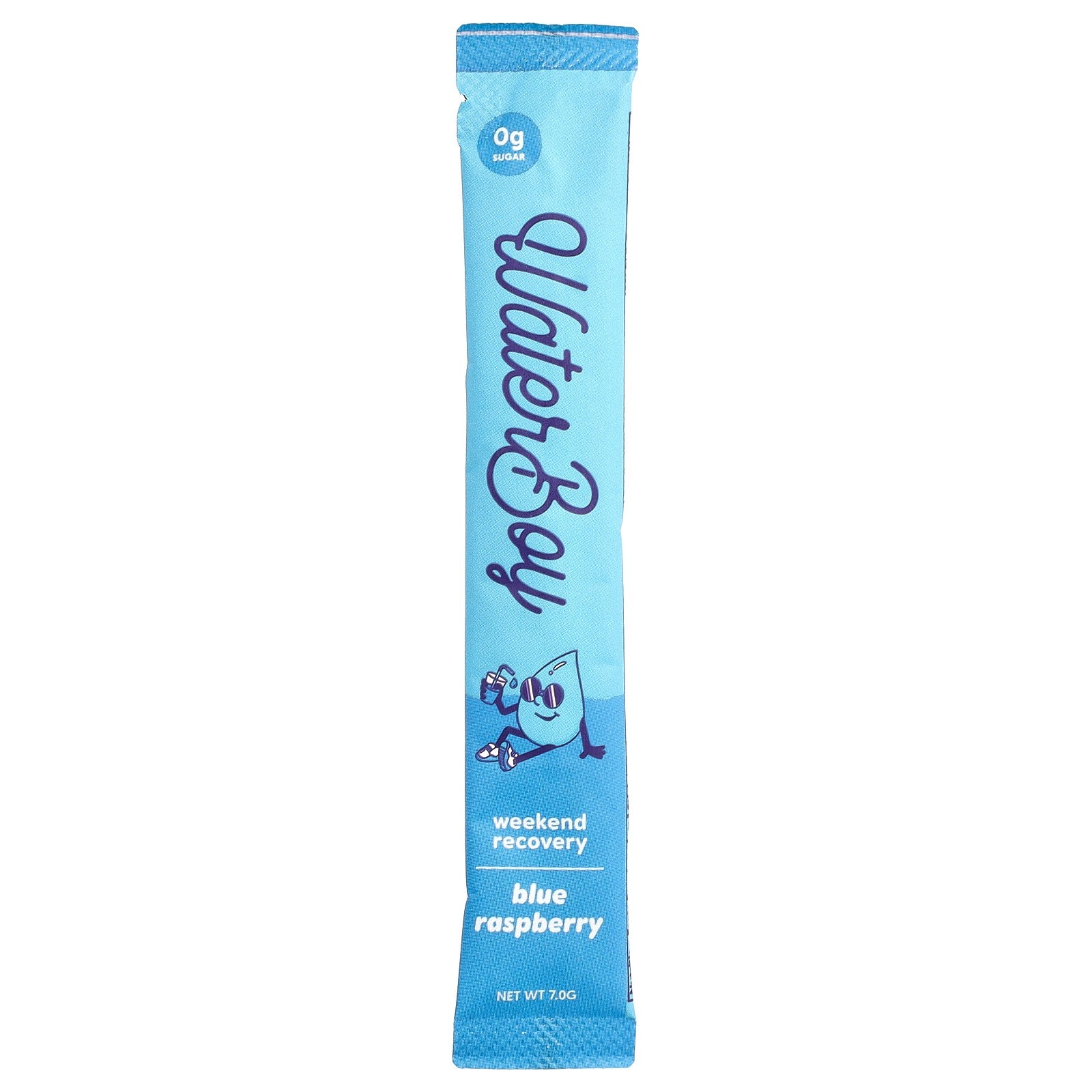 Waterboy Weekend Recovery Electrolyte Drink Mix - 8 Sticks (Blue Raspberry)