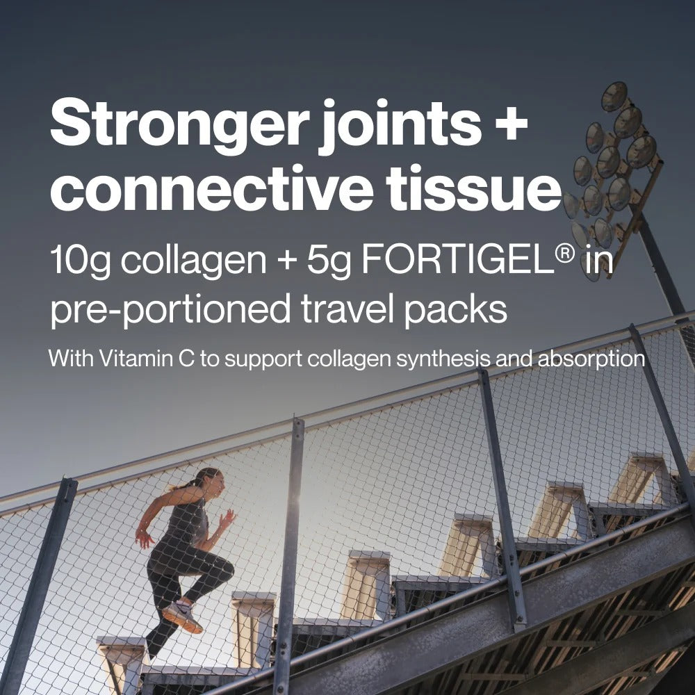 Momentous Grass-Fed Collagen Peptides (10-Travel Packs) - NSF Certified For Sport