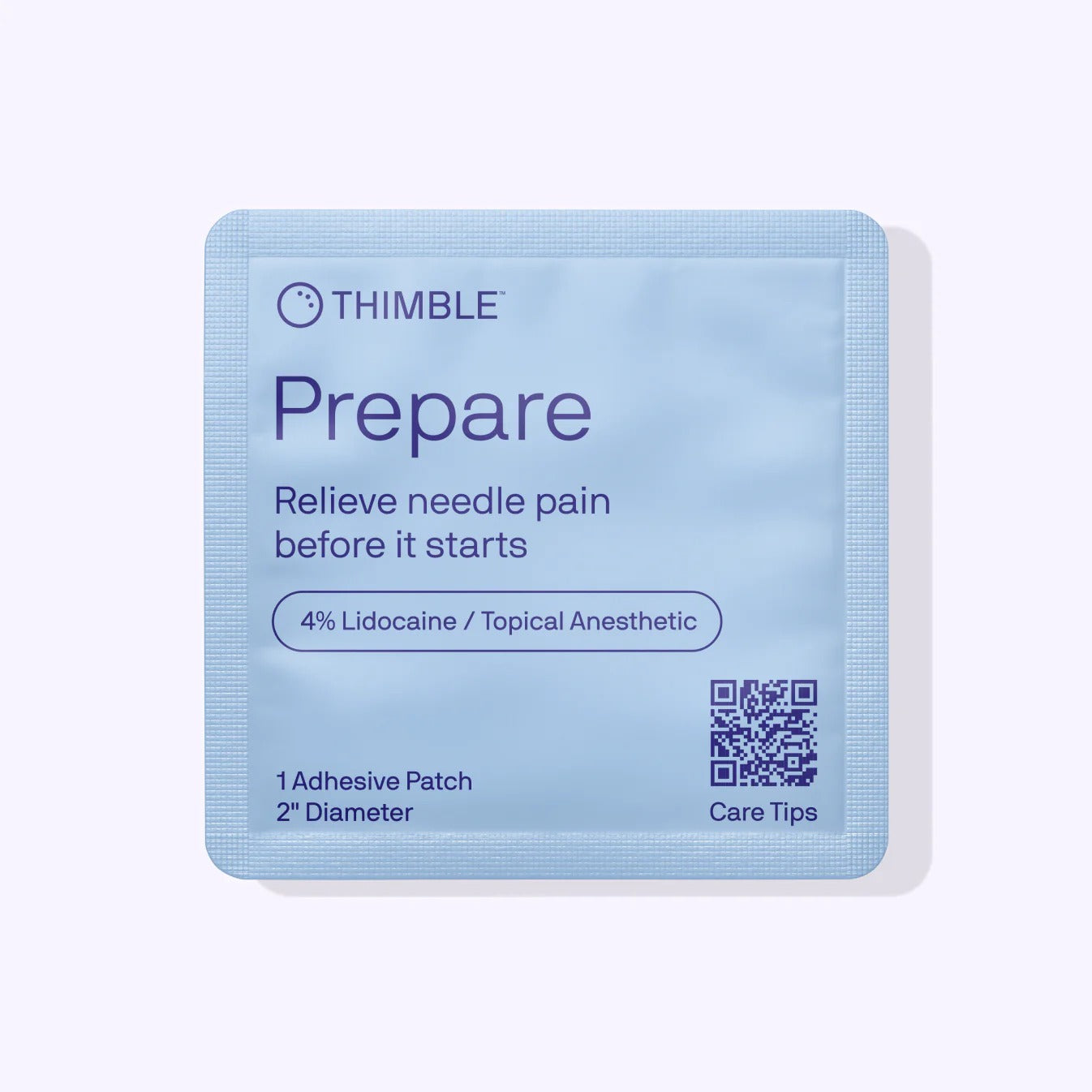 Thimble Prepare Pain Relief Patch