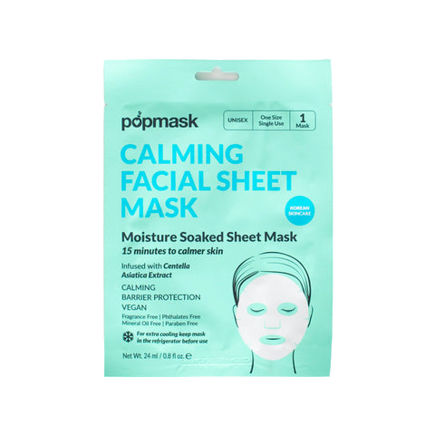 Popmask Calming Facial Sheet Mask