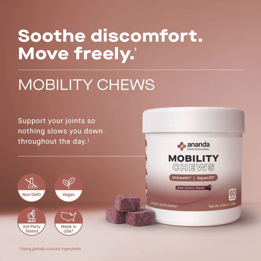 Ananda Professional Mobility Chews 60ct – Daily Joint & Mobility Support