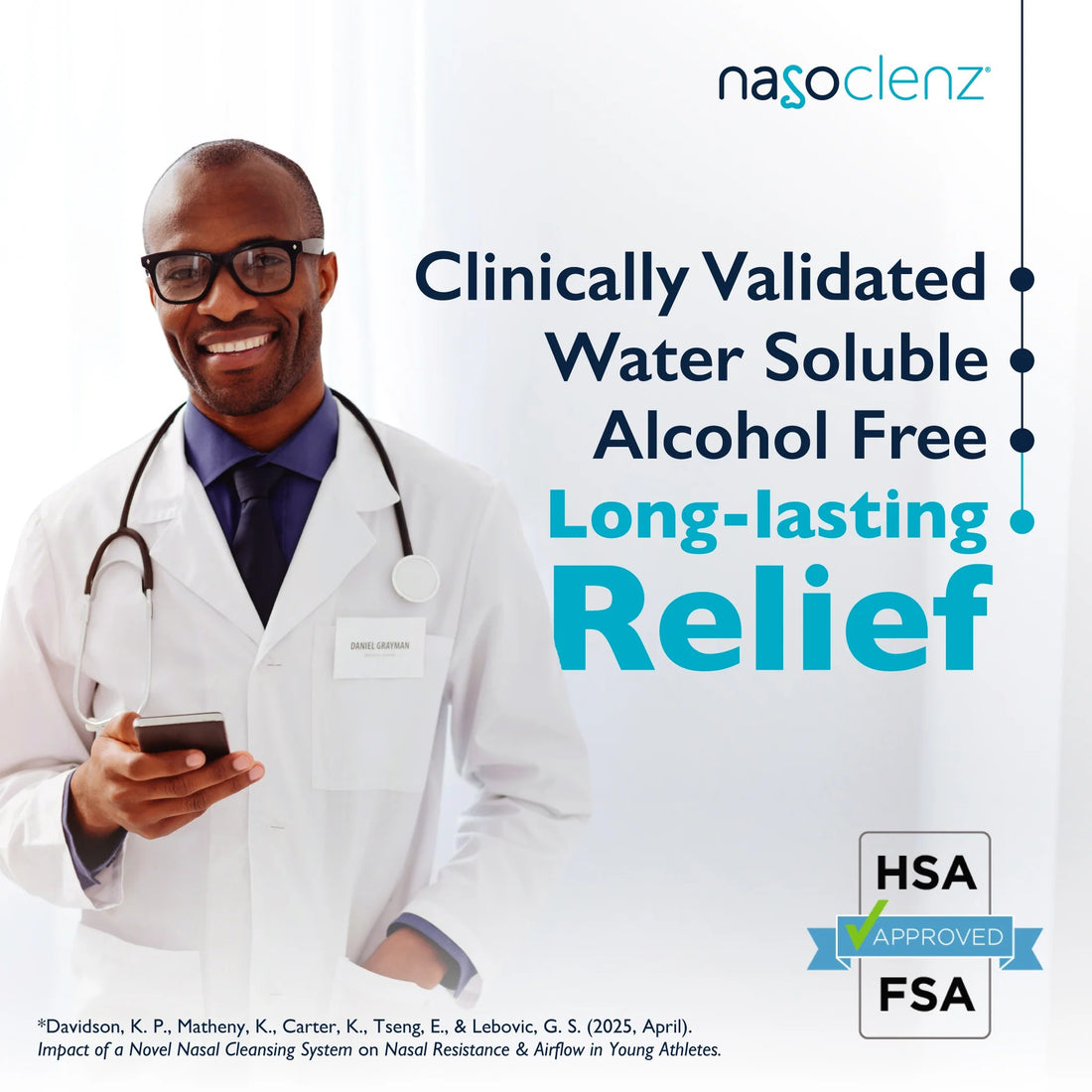 Nasoclenz™ - Nasal Cleansing Kit (4 ct)