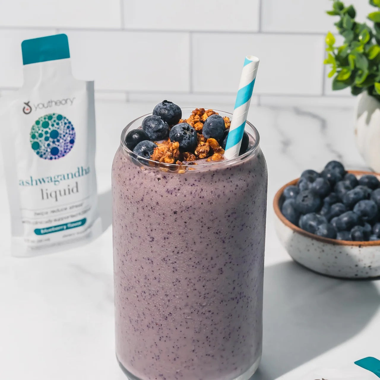 Youtheory® Ashwagandha Liquid (600 mg) Stress Support Supplement