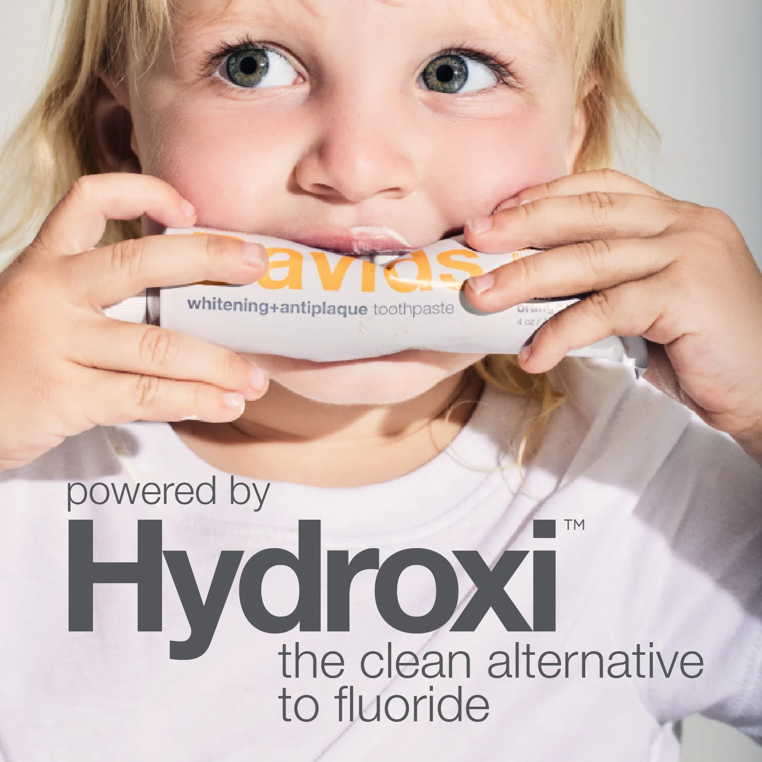 Davids Hydroxi™ Kids + Adults Nano Hydroxyapatite Premium Toothpaste (Orange Vanilla)