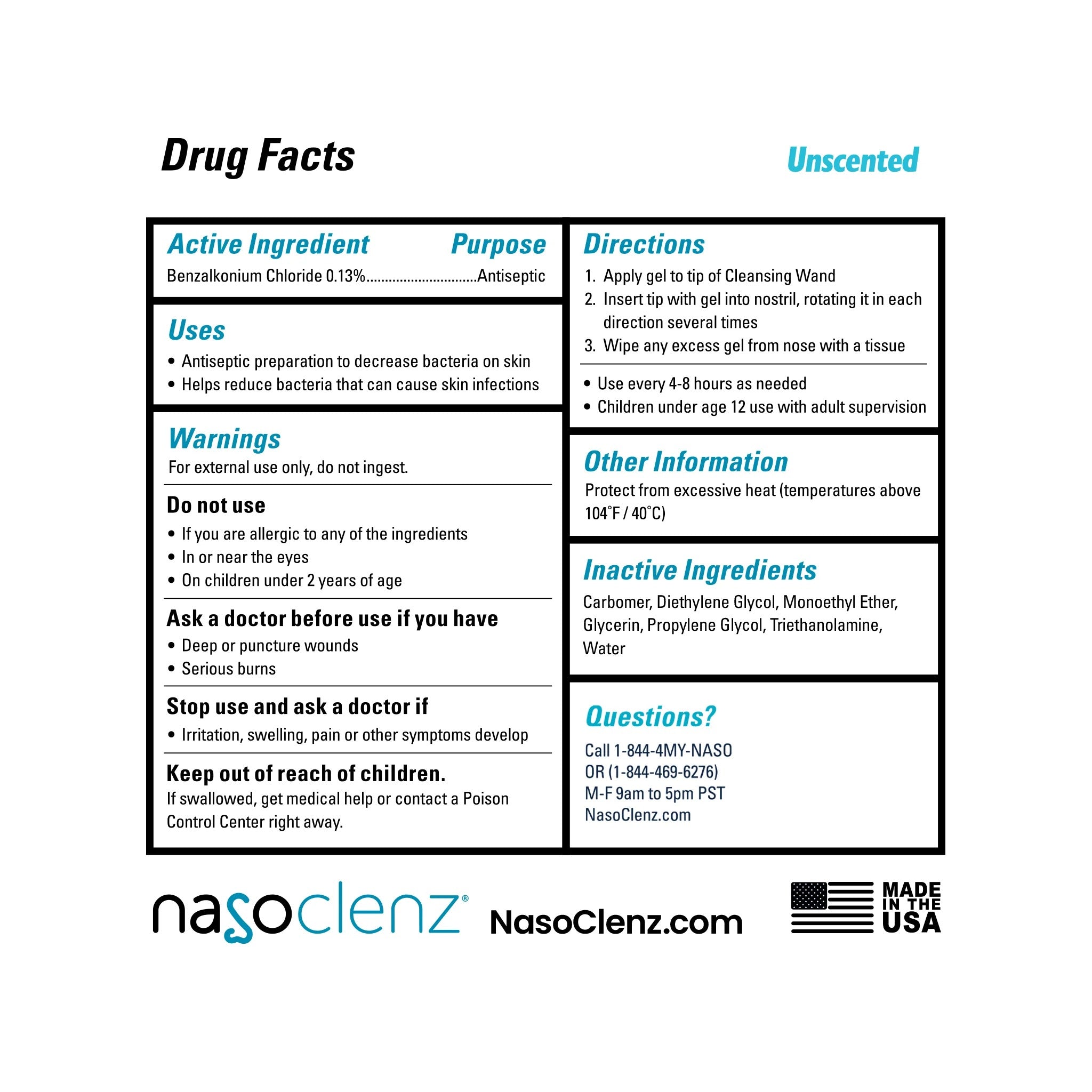 Nasoclenz™ - Nasal Cleansing Kit (15 ct)