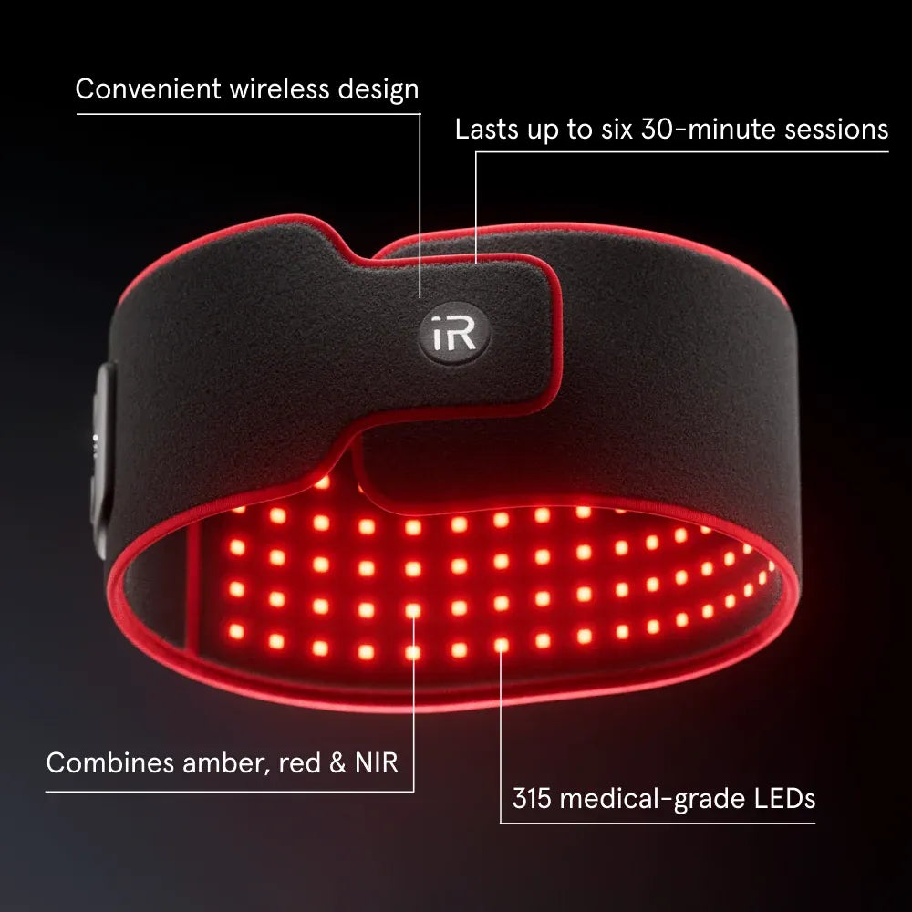 iRESTORE Flex LED Belt FDA-Cleared Red Light Therapy